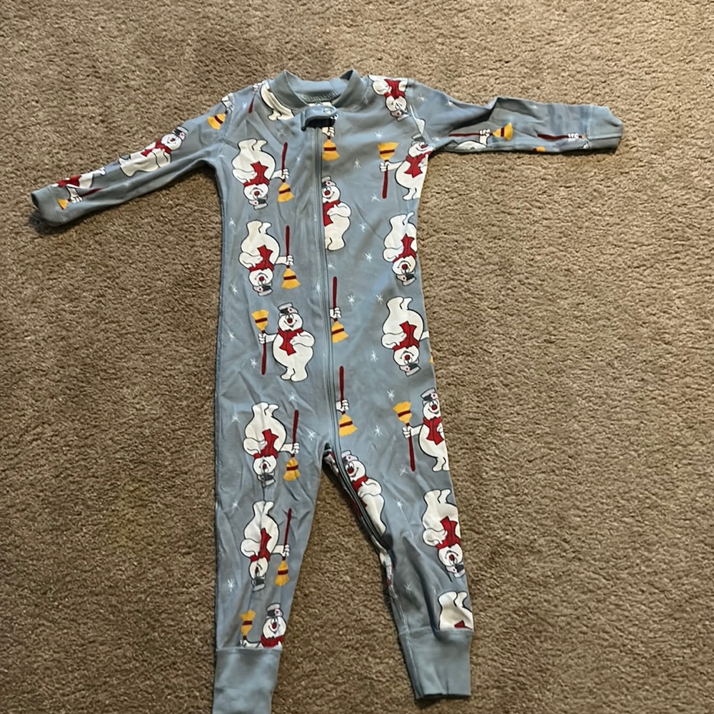 Hanna Andersson Frosty pajamas 18-24 mos